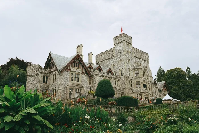 Hatley Castle greenery