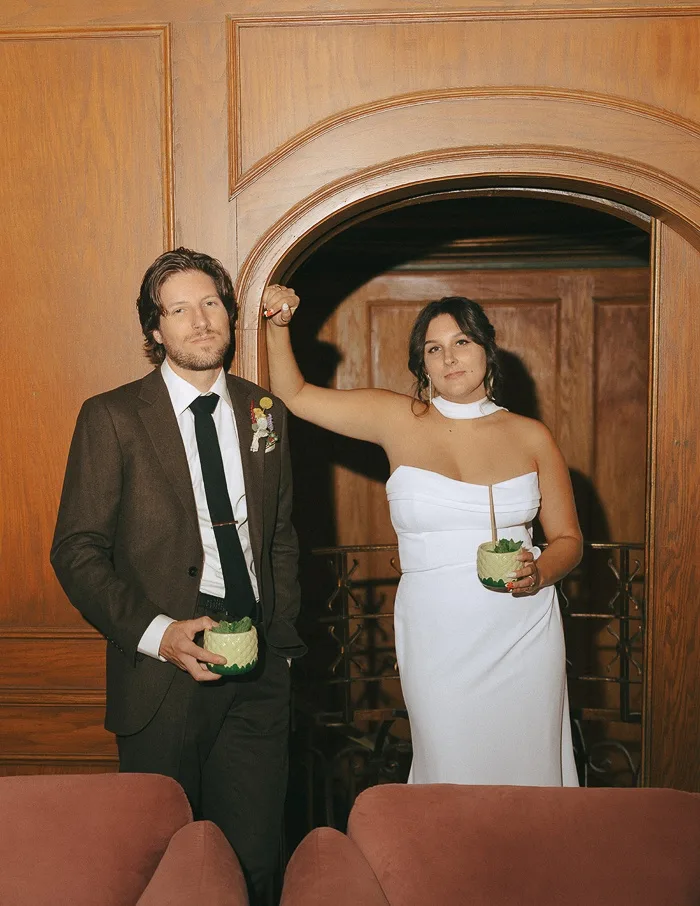 Couple in the lounge